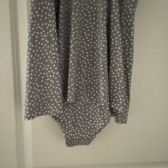 NWOT Garnet Hill Polka Dot Skirted Swimdress Modest - Picture 3 of 7